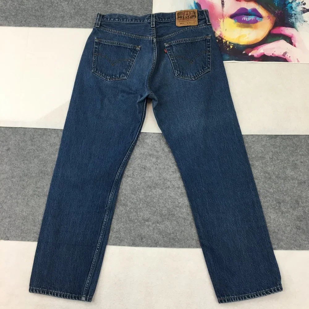 Vintage Levi's 501XX Mens Denim‎ Jeans Straight Size 32x28 (tagged 36x32)